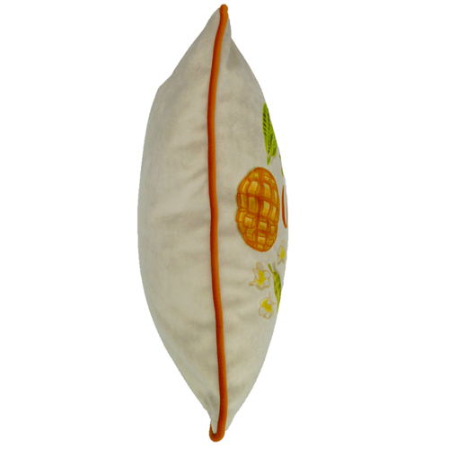 Mango, Cream - (45cm x 45cm) Cushion - Image 4